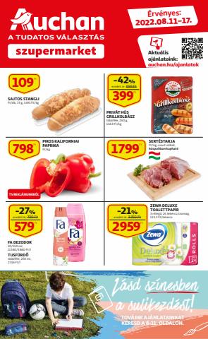 Auchan katalógus | Auchan szupermarket heti katalógus | 2022. 08. 08. - 2022. 08. 17.