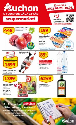 Auchan katalógus, Budapest | Auchan szupermarket heti katalógus | 2022. 09. 29. - 2022. 10. 05.