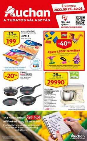 Auchan katalógus | Auchan hipermarket heti katalógus | 2022. 09. 29. - 2022. 10. 05.