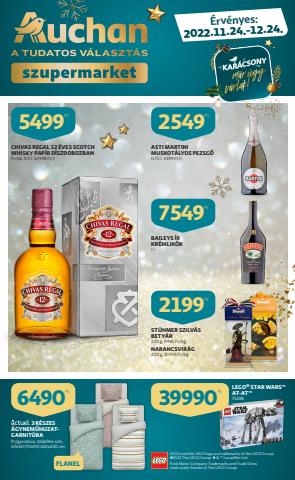 Auchan katalógus | Auchan szupermarket karácsonyi katalógus | 2022. 11. 24. - 2022. 12. 24.