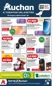 Auchan katalógus | Auchan hipermarket műszaki ajánlatok | 2023. 10. 05. - 2023. 10. 18.