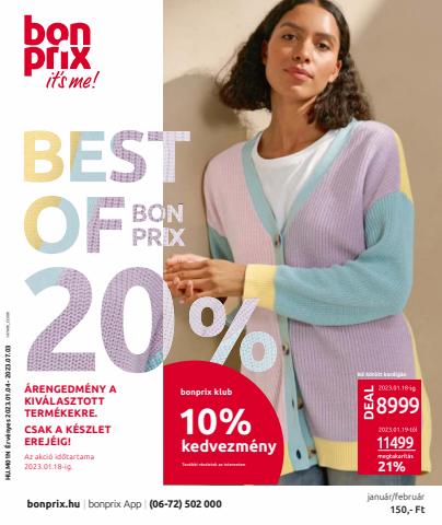 Bonprix katalógus | BEST OF BONPRIX | 2023. 01. 06. - 2023. 07. 03.