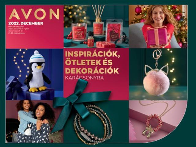 Gyógyszertárak és szépség kínálatok, Debrecen | katalogus Avon a AVON | 2022. 12. 01. - 2022. 12. 31.