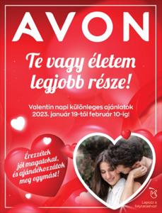 AVON katalógus, Dunakeszi | katalogus Avon | 2023. 01. 19. - 2023. 02. 10.