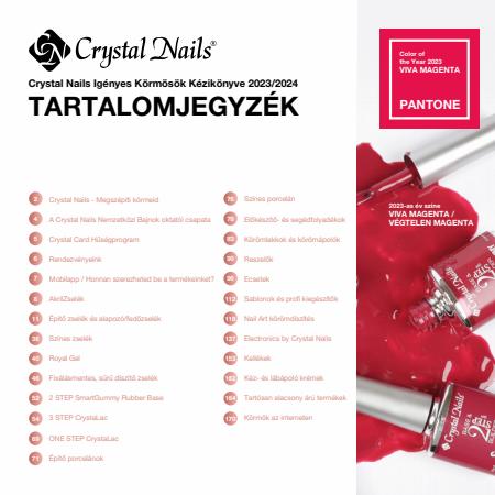 Crystal Nails katalógus | CRYSTAL NAILS 2023/24 NAGYKATALÓGUS | 2023. 09. 05. - 2024. 12. 31.