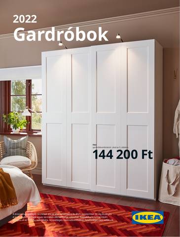 IKEA katalógus, Gödöllő | Gardróbok 2022 | 2021. 09. 02. - 2022. 12. 31.