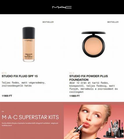 MAC Cosmetics katalógus, Szigetszentmiklós | Legtöbbet eladott | 2022. 05. 05. - 2022. 07. 18.