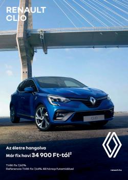 Renault kínálat Renault katalógusában, ( Több mint egy hónap)