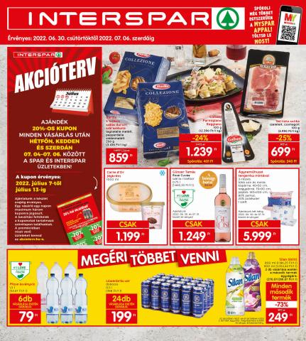 Hiper-Szupermarketek kínálatok, Budapest | Catalog Interspar a Interspar | 2022. 06. 30. - 2022. 07. 06.