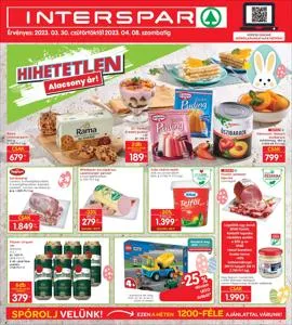 Interspar katalógus, Szeged | INTERSPAR szórólap | 2023. 03. 30. - 2023. 04. 08.