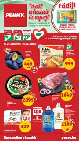 Penny Market katalógus, Esztergom | Catalog PENNY páratlan heti reklámújság | 2022. 09. 26. - 2022. 10. 05.