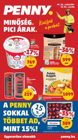Penny Market katalógus, Miskolc | Catalog PENNY 39. heti rekl&#225;m&#250;js&#225;g | 2023. 09. 25. - 2023. 10. 04.