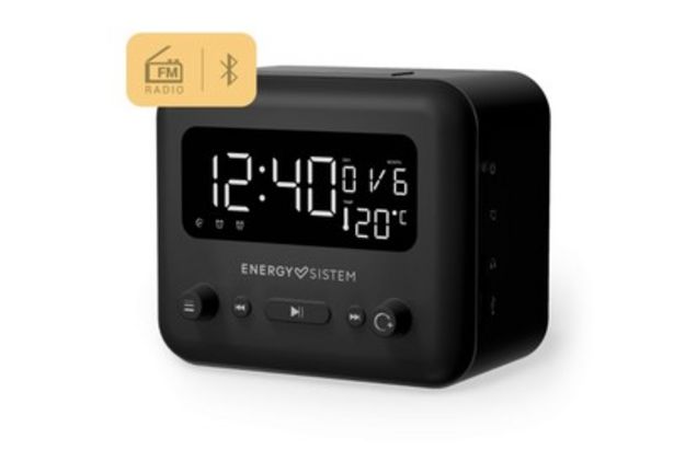 Energy Clock Speaker 2 Bluetooth hangszóró és ébresztőóra (EN450930) kínálat, 14999 Ft