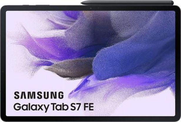 Samsung T733 Galaxy Tablet S7 FE WI-Fi 64 GB, fekete kínálat, 199989 Ft