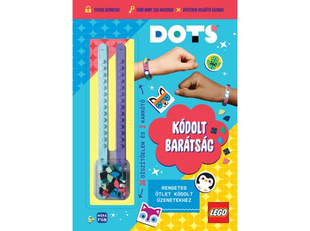 Móra Könyvkiadó - LEGO DOTS - Kódolt barátság - karkötőkkel kínálat, 3299 Ft