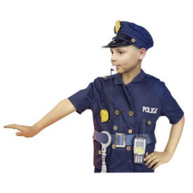 Rendőr jelmez: kabát és 6 kiegészítő kínálat, 11995 Ft