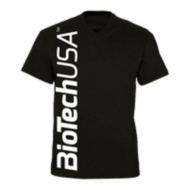 BiotechUSA férfi póló, fekete kínálat, 2990 Ft