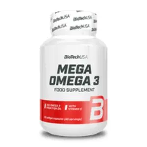 Mega  Omega 3 - 90 lágykapszula kínálat, 3890 Ft a BioTech USA -ben
