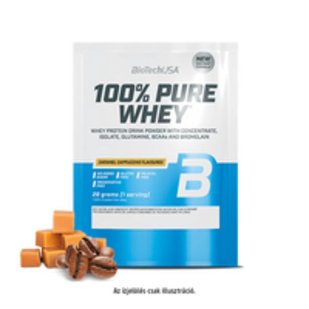 100% Pure Whey tejsavó fehérjepor - 28 g kínálat, 450 Ft a BioTech USA -ben