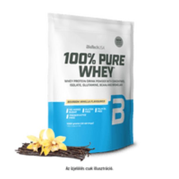 100% Pure Whey tejsavó fehérjepor - 1000 g kínálat, 10990 Ft a BioTech USA -ben