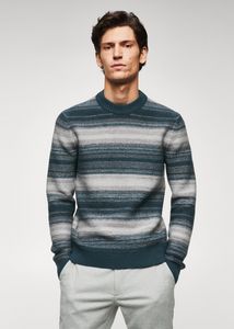 Texturált színátmenetes pulóver kínálat, 9995 Ft a Mango -ben