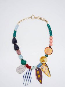 Necklace With Ceramic And Resin, Multicolor kínálat, 7995 Ft a Parfois -ben