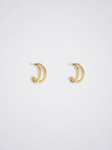 Stainless Steel Golden Hoop Earrings, Golden kínálat, 6995 Ft a Parfois -ben
