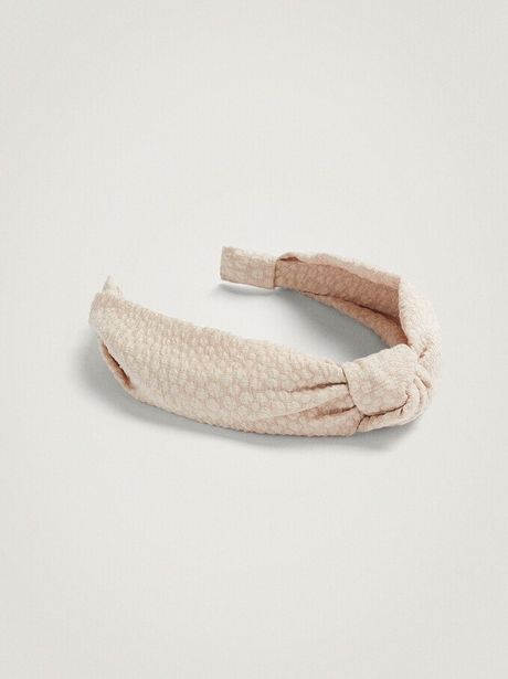 Wide Headband With Knot, Beige kínálat, 3495 Ft a Parfois -ben