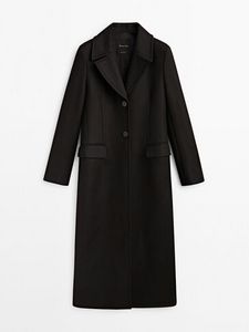 Tailored Wool Blend Coat kínálat, 109995 Ft a Massimo Dutti -ben