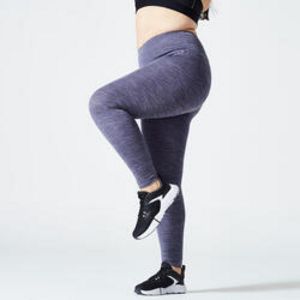 Női fitnesz leggings, magasított derekú - 100-as kínálat, 4990 Ft a Decathlon -ben