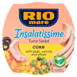 Rio Mare Insalatissime Corn készétel zöldségekkel és tonhallal 160 g kínálat, 1390 Ft a Eco Family -ben